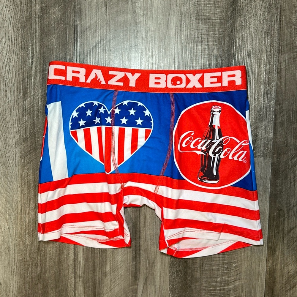 Coca Cola Crazy Boxer Boxer Brief - Medium